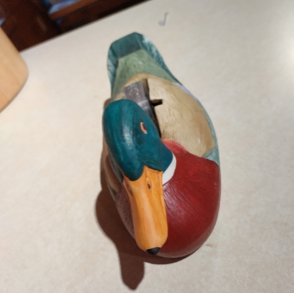 3 pc. Desk Set Ceramic Duck - Picture 6 of 10
